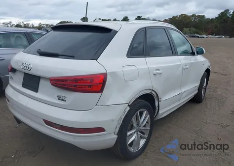 2018 Audi Q3 2.0T Premium/2.0T Sport Premium from USA, damaged, VIN WA1ECCFS6JR019666